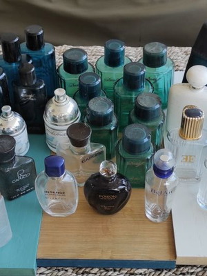 Άδεια μπουκαλάκια αρωμάτων και after shave μεταχειρισμένα