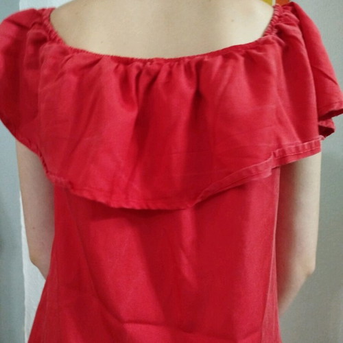 Esmara Tencel summer dress medium-large like new, red