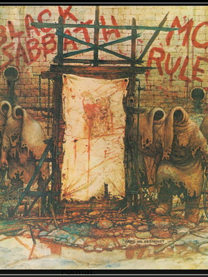 Black Sabbath Mob Rules βινύλιο LP άλμπουμ μεταχειρισμένο, ελληνική έκδοση 1981