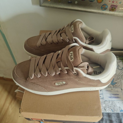 Fila Boldbay athletic shoes new, size 43, brown-white