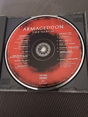 ARMAGEDDON THE ALBUM - CD SOUNDTRACK - JON BON JOVI - AEROSMITH
