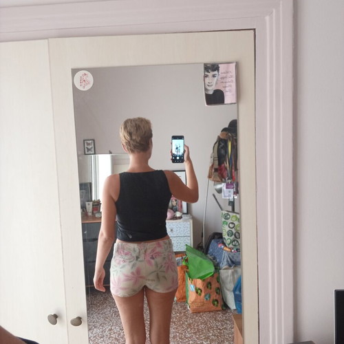 Floral sexy shorts