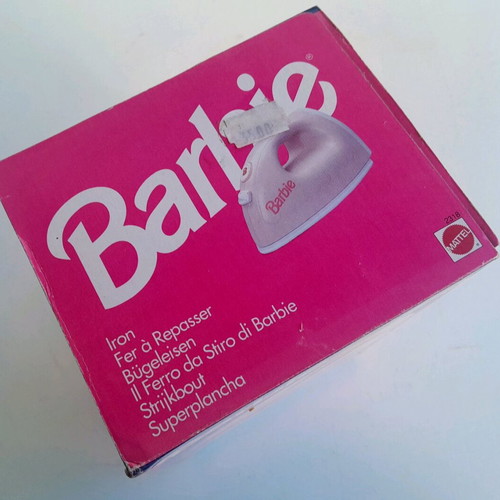 Barbie Press Pretty Iron 1992 Mattel new