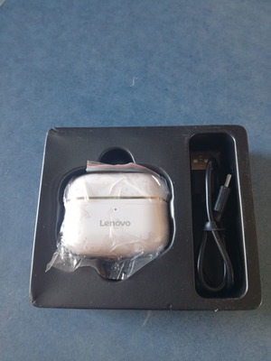 Lenovo Bluetooth wireless earbuds white new