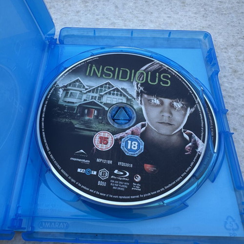 Insidious 1 & 2 Blu-ray set with English subtitles