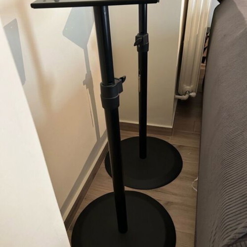 Adjustable Heavy Speaker Stands like new