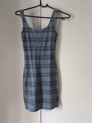 Dress with geometric patterns like new, Pull & Bear, size S
