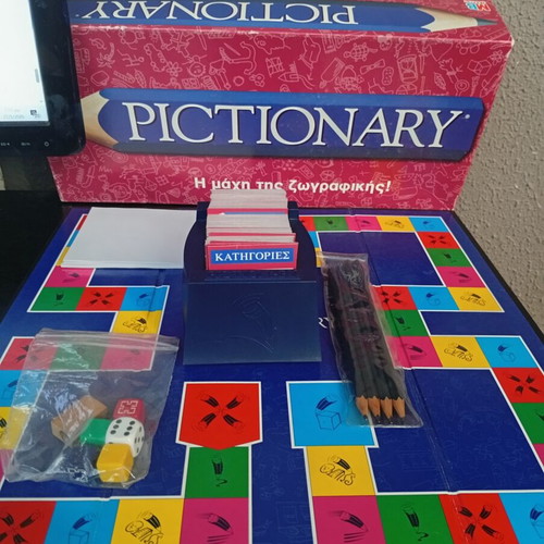 Pictionary board game used, MB Games