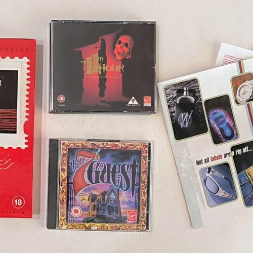PC The 7th Guest and The 11th Hour Double Pack Big Box like new