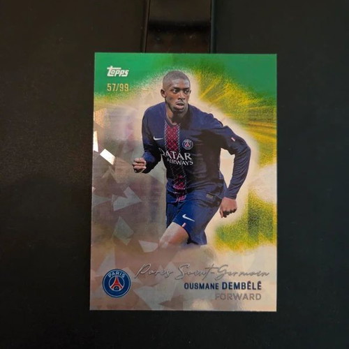 Ousmane Dembele Topps 57/99 PSG Card like new