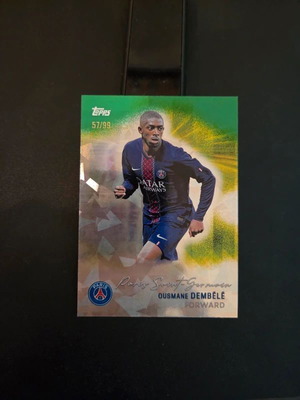 Ousmane Dembele Topps 57/99 PSG Card like new
