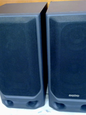 Sanyo подови тонколони чифт 40 вата като нови