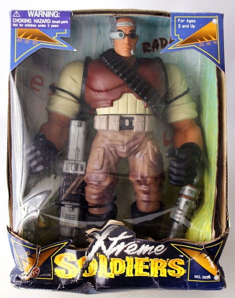 2001 XTREME SOLDIERS RADAR ACTION FIGURE SUNCO ΚΑΙΝΟΥΡΓΙΑ !