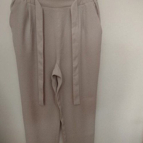 Stradivarius pants grey beige, size S