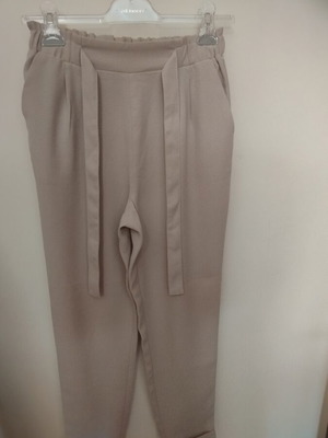 Stradivarius pants grey beige, size S