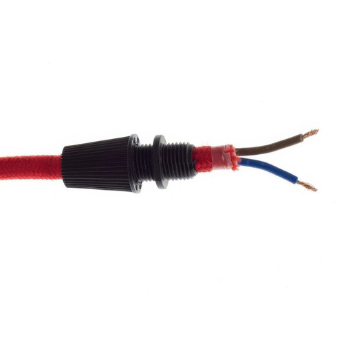 Plastic Cable Tighteners New, Set of 10 Black Pieces