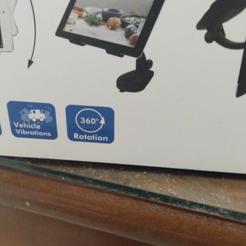 LogiLink Tablet Car Holder for Dashboard and Windshield