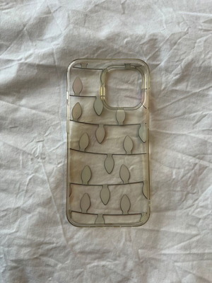 iPhone 13 Pro case Christmas design with lights like new