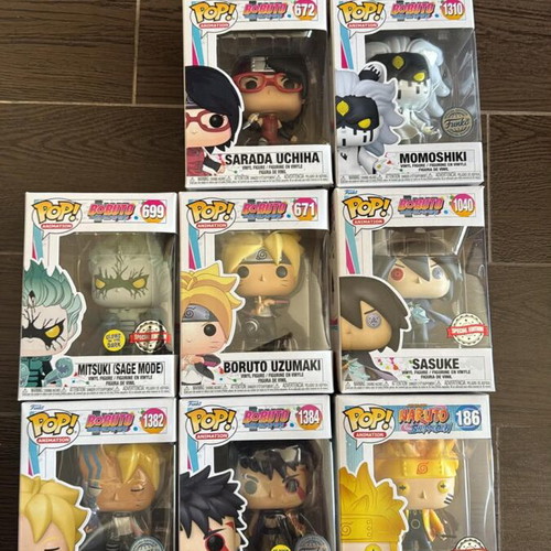 Naruto Funko Pop! vinyl figures set