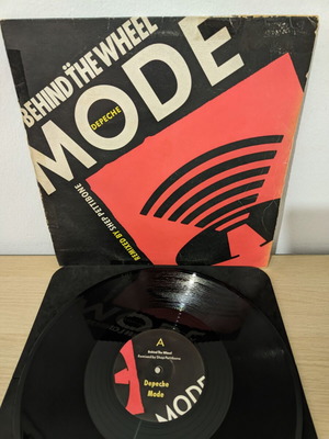 Depeche Mode Behind The Wheel 12" βινύλιο μεταχειρισμένο, ηλεκτρονική