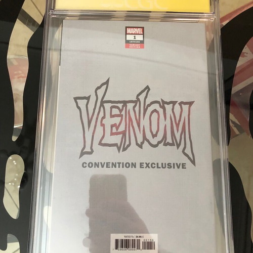 Venom 1 signed by Donny Cates, CGC graded 9.4, Marvel Comics