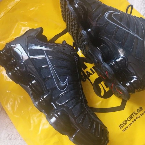 Nike Shox Tl Unisex Shoes Black Size 40.5 New