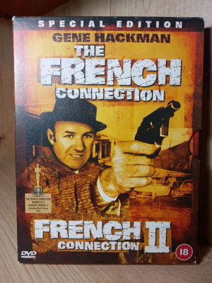 The French Connection 1&2 DVD box like new, English subtitles