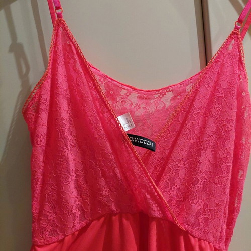 H&M coral one-piece shorts like new, size S