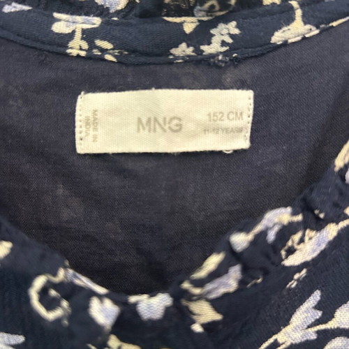 Mango floral dress like new for girl 11-12 years old