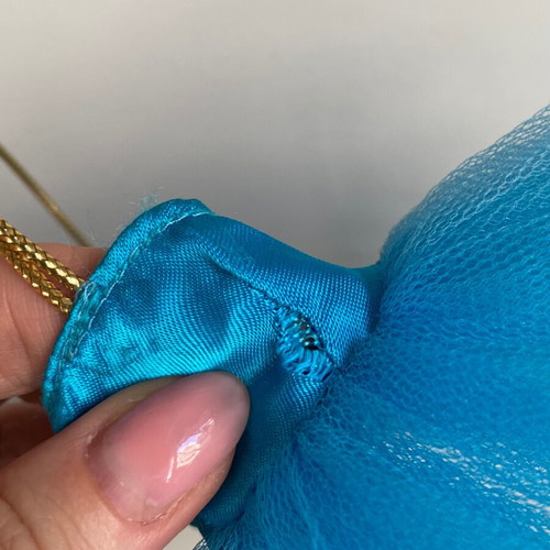 Bibi-Bo vintage blue puff dress used