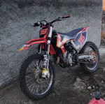 KTM SXF 350cc 4T motocross bike