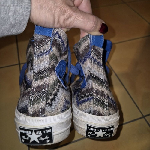 All Star Chuck Taylor x Missoni sneakers like new, size 37, blue