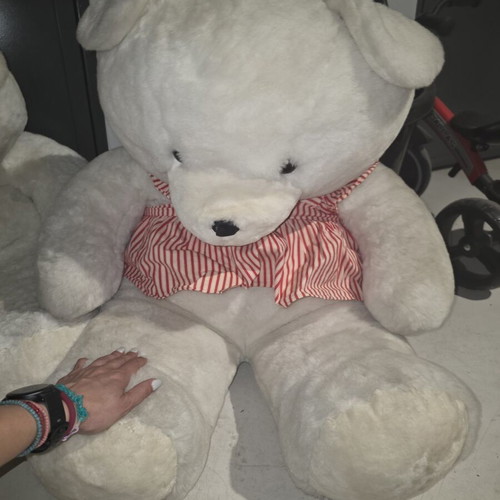 Giant teddy bears used, set of 2