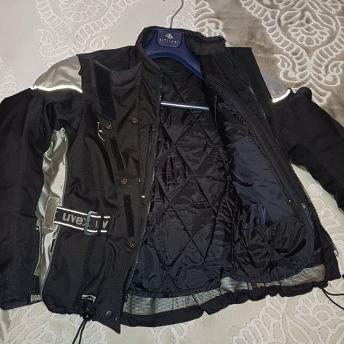Uvex fabric motorcycle jacket used