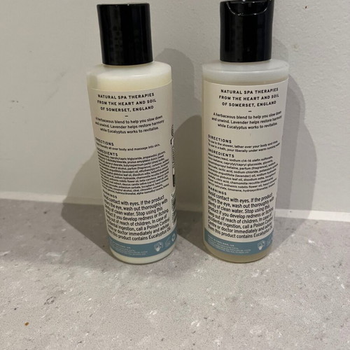 Cowshed Relax Calming Bath & Shower Gel and Body Lotion 100ml new