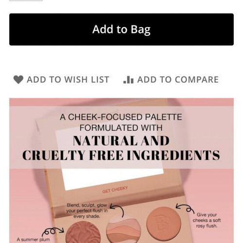 Bellapierre Get Cheeky Palette new highlighter bronzer blush