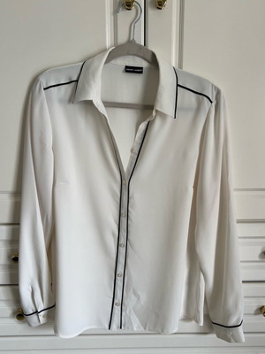 Gerry Weber classic shirt like new, black and white, size L
