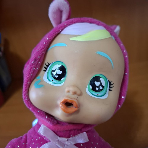 Cry Babies Tiny Cuddles Day Care pajama cloud doll used