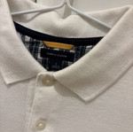 Tommy Hilfiger children's polo shirt new, age 7, white and gray