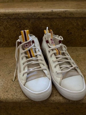 Converse All Star sneakers size 42.5 like new, white