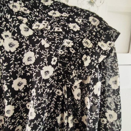 Mango midi dress new with waist elastic and honeycomb pattern
