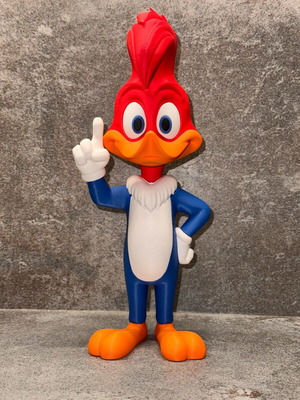 3D Print Woodpecker Figure 27cm like new, plastic PLA