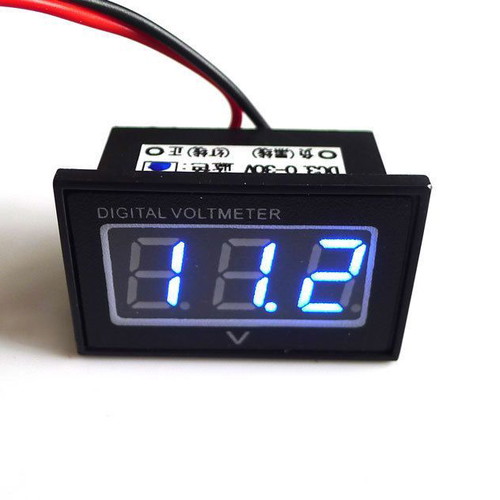 Digital voltmeter 2.7V - 30V waterproof new