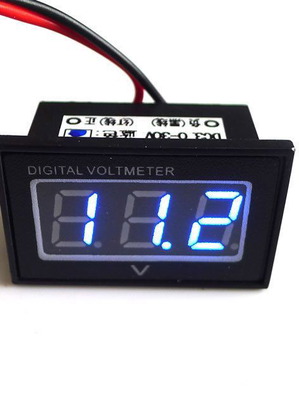 Digital voltmeter 2.7V - 30V waterproof new