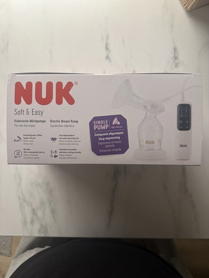 Nuk Soft n Easy Electric Wireless Breast Pump new