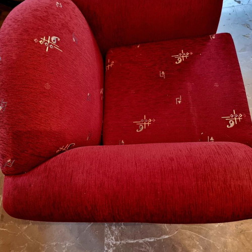 3-Seater Sofa and Armchair Handmade Set Like New