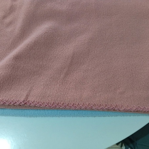 Fleece blankets like new, set of two, 1.35x1.00 m