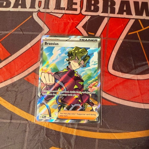 Pokemon Brassius Prismatic Evolutions 135/131 new