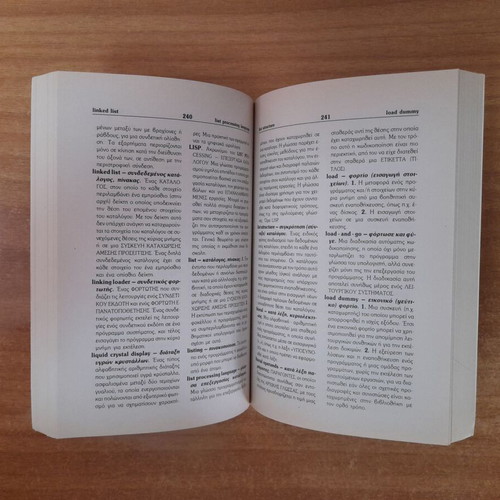 Informatics Dictionary with 3400 Entries, Pelekanos Editions