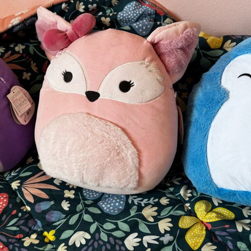 Squishmallows plush pillows new, pack of 7 pieces